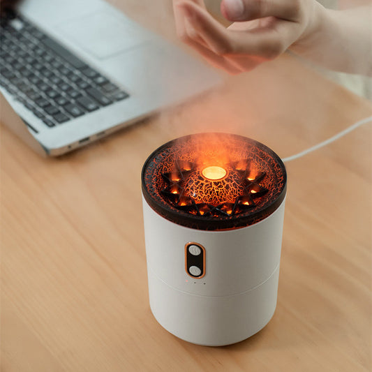 Volcanic Flame Aroma Essential Oil Diffuser Air Humidifier